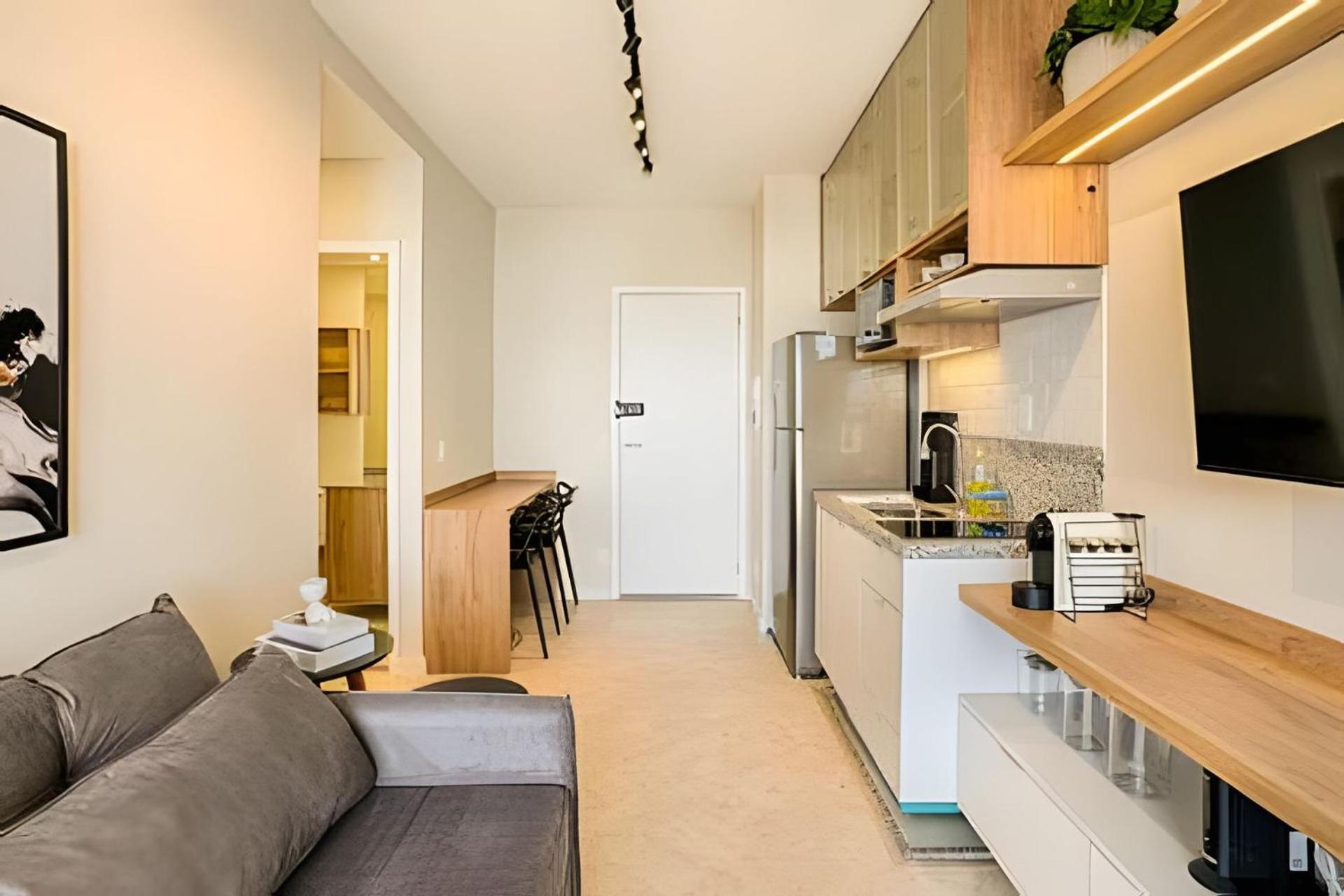 Apto 902 Luxuoso | Piscina, A/c E Wi-fi 500 Mb Apartamento São Paulo
