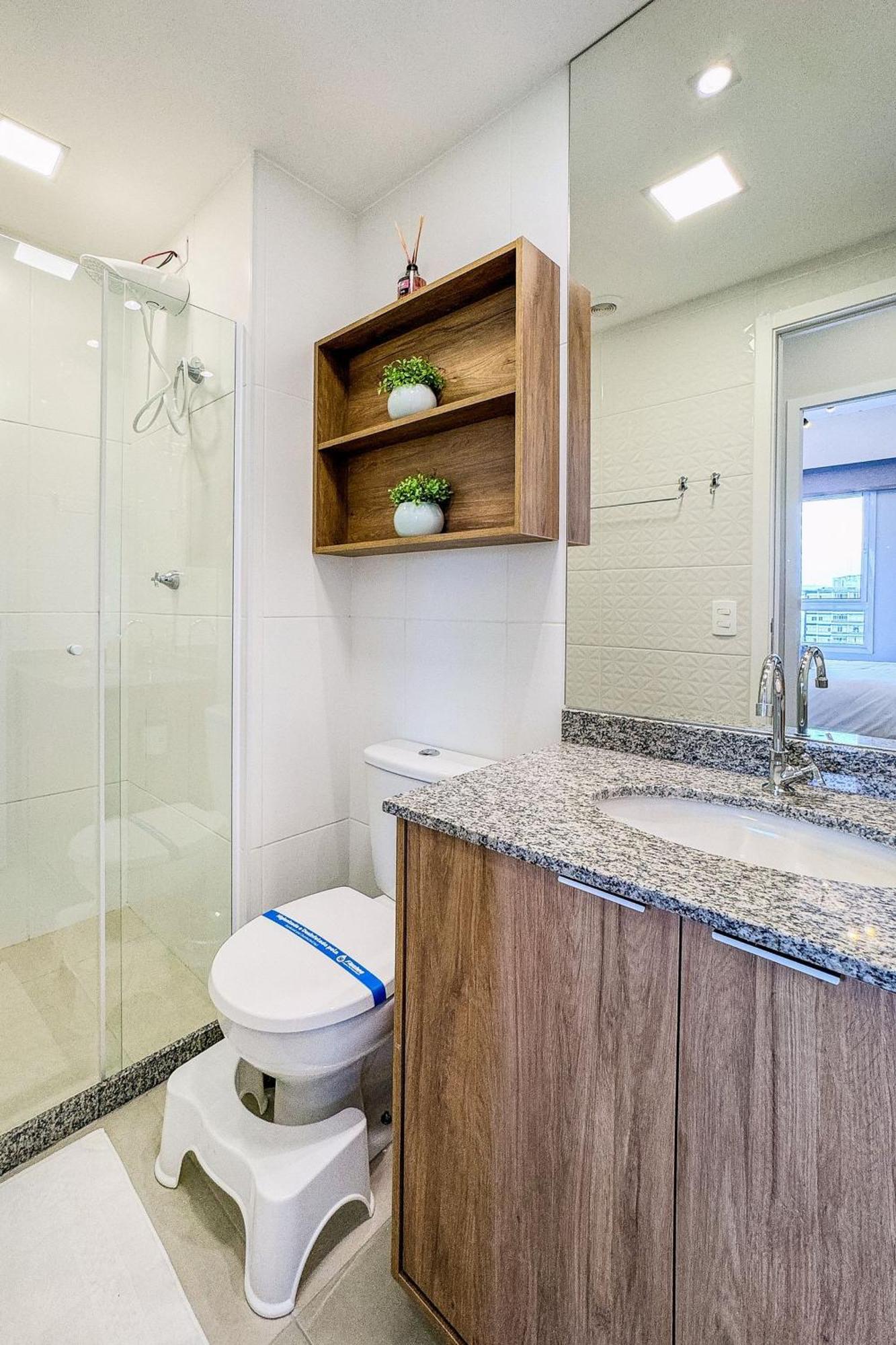 Apto 902 Luxuoso | Piscina, A/c E Wi-fi 500 Mb * São Paulo